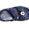 Crocs (PS) Rolig Musse kardborreband utomhus öppen tå platt klack sport djupblå sandaler 206171-410 Crocs (PS) Rolig Musse kardborreband utomhus öppen tå platt klack sport djupblå sandaler 206171-410