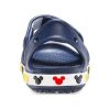 Crocs (PS) Rolig Musse kardborreband utomhus öppen tå platt klack sport djupblå sandaler 206171-410 Crocs (PS) Rolig Musse kardborreband utomhus öppen tå platt klack sport djupblå sandaler 206171-410