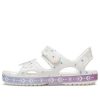 Crocs (PS) Roliga frysta vita sandaler 206172-100 Crocs (PS) Roliga frysta vita sandaler 206172-100