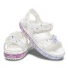 Crocs (PS) Roliga frysta vita sandaler 206172-100 Crocs (PS) Roliga frysta vita sandaler 206172-100