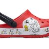 Crocs (PS) Roliga röda sandaler 206176-8C1