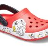 Crocs (PS) Roliga röda sandaler 206176-8C1