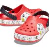 Crocs (PS) Roliga röda sandaler 206176-8C1
