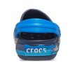 Crocs (PS) Roligt hajmönster utomhus platt klack sport djupblå sandaler 207070-410 Crocs (PS) Roligt hajmönster utomhus platt klack sport djupblå sandaler 207070-410