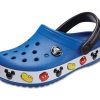 Crocs (PS) Small Crocs Mickey Cozy halkfria sportblå sandaler 204992-4GX Crocs (PS) Small Crocs Mickey Cozy halkfria sportblå sandaler 204992-4GX