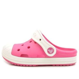 Crocs (PS) Small Crocs Outdoor Platt Klack Sport Rosa Sandaler 202282-6MI Crocs (PS) Small Crocs Outdoor Platt Klack Sport Rosa Sandaler 202282-6MI