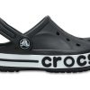 Crocs (PS) Small Crocs Outdoor Platt Klack Strandsport Svart Vit Sandaler ”Svart Vit” 205100-001 Crocs (PS) Small Crocs Outdoor Platt Klack Strandsport Svart Vit Sandaler ”Svart Vit” 205100-001