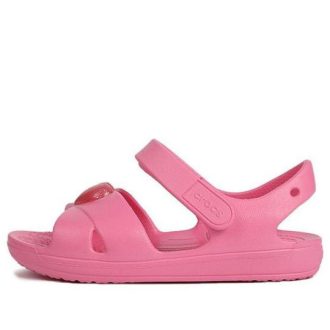 Crocs (PS) Sportsandaler ”Pink” 206245-669