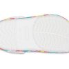 Crocs Rainbow Outdoor Beach Sports Big Boys White Sandaler 207007-100 Crocs Rainbow Outdoor Beach Sports Big Boys White Sandaler 207007-100