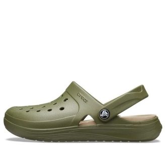 Crocs Reviva Beach Army Green Sandaler 205852-3TQ