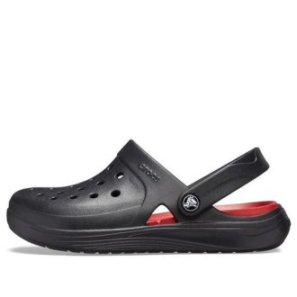 Crocs Reviva Beach Sandaler Svart Röd 205852-0BU