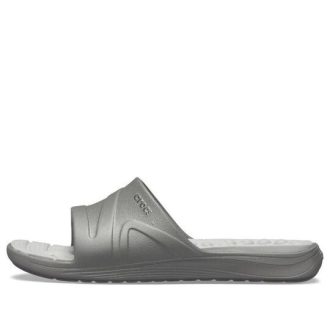 Crocs Reviva Cozy, halkfria platta sporttofflor Unisex Grå 205546-0DV