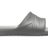 Crocs Reviva Cozy, halkfria platta sporttofflor Unisex Grå 205546-0DV