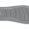 Crocs Reviva Cozy, halkfria platta sporttofflor Unisex Grå 205546-0DV