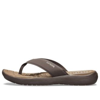 Crocs Reviva Flip Flops ”Brown Espresso” 205715-22Z