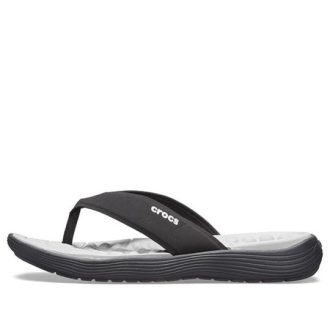 Crocs Reviva Flip-flops Vit Svart 205715-060 Crocs Reviva Flip-flops Vit Svart 205715-060