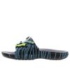 Crocs Ron English x Classic Bootlegger Slides ”Black Blue” 207526-001