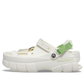 Crocs Sankuanz x Clog ”White Green” 206900-100