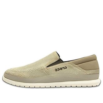 Crocs Santa Cruz Playa Slip-On Skor ”Khaki Stucco” 204835-26P