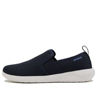 Crocs Shoes Sport Casual Shoes ”Dark Blue White” 205679-462