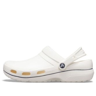 Crocs slitstarka halkfria sport unisex vita svarta sandaler ”Vit svart” 205883-126