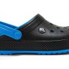 Crocs slitstarka lättviktsmysiga sport unisex svart blå sandaler ”Black Blue” 205237-49S Crocs slitstarka lättviktsmysiga sport unisex svart blå sandaler ”Black Blue” 205237-49S