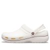 Crocs slitstarka mysiga sport unisex vita bruna sandaler ”White Brown” 205883-0FW Crocs slitstarka mysiga sport unisex vita bruna sandaler ”White Brown” 205883-0FW