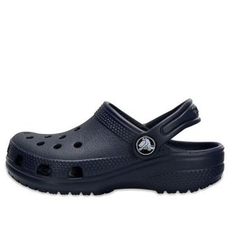 Crocs Small Crocs Outdoor Beach Sports Big Boys Deep Blue Sandaler 204536-410 Crocs Small Crocs Outdoor Beach Sports Big Boys Deep Blue Sandaler 204536-410
