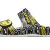 Crocs SmileyWorld x Classic Sandal ”Black White” 207207-94S