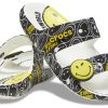 Crocs SmileyWorld x Classic Sandal ”Black White” 207207-94S