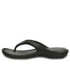 Crocs Soft Sole Mysig flip-flops Unisex Svart Grå 10024-05M