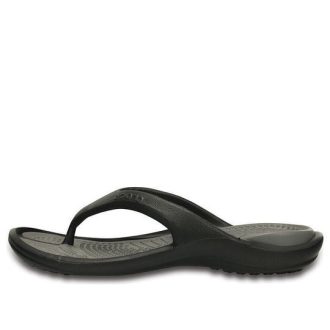 Crocs Soft Sole Mysig flip-flops Unisex Svart Grå 10024-05M Crocs Soft Sole Mysig flip-flops Unisex Svart Grå 10024-05M