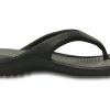 Crocs Soft Sole Mysig flip-flops Unisex Svart Grå 10024-05M