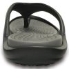 Crocs Soft Sole Mysig flip-flops Unisex Svart Grå 10024-05M
