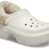 Crocs Stomp Fodrade träskor ”Vita” 208546-160