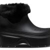 Crocs stompfodrad känga ”svart”