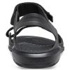 Crocs Swiftwater Light Cozy Sports Black Sandaler 206526-060