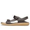 Crocs Swiftwater Light Cozy Sports Coffee Sandaler 206526-2I1