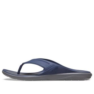 Crocs Swiftwater Wave Flip Flops ”Navy Blue” 206242-4HE