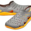 Crocs Swiftwater Wave Skor ”Slate Grey Blazing Orange” 203963-0FR