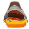 Crocs Swiftwater Wave Skor ”Slate Grey Blazing Orange” 203963-0FR
