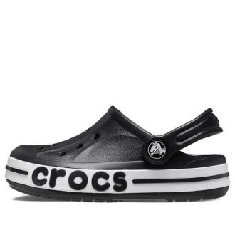 Crocs (TD) Crocs Bayaband träskor ”svart vita” 207018-001