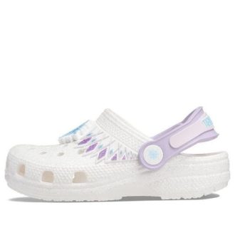Crocs (TD) Crocs Classic Fun Lab I AM Frozen II Clog ”White Lila” 207715-100