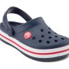 Crocs (TD) Crocs Crocband-träskor ”Navy White” 207005-485