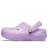 Crocs (TD) Crocs klassiska fodrade träskor ”Purple” 207009-5PR