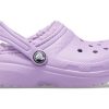 Crocs (TD) Crocs klassiska fodrade träskor ”Purple” 207009-5PR