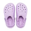 Crocs (TD) Crocs klassiska fodrade träskor ”Purple” 207009-5PR