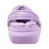 Crocs (TD) Crocs klassiska fodrade träskor ”Purple” 207009-5PR