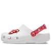 Crocs (TD) Crocs x Disney Minnie Mouse Klassiska träskor ”White Red” 208710-119