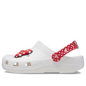 Crocs (TD) Crocs x Disney Minnie Mouse Klassiska träskor ”White Red” 208710-119